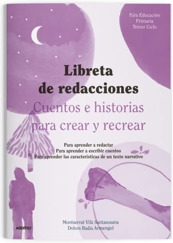 ADDITIO - Redaktionsbuch, 3. Zyklus Primary | Größe 17 x 24 cm | Ökologisches Papier | Spanisch | Einband lila von ADDITIO