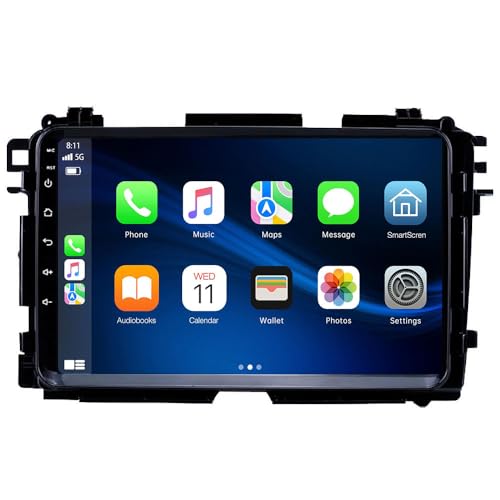 Autoradio Kabelloses Auto für Vezel HRV HR-V 2015-2017 Android 14 Radio mit Navi 9 Zoll Touchscreen Bluetooth HiFi GPS Navigation WiFi FM RDS Radio Stereo,Rückfahrkamera Autoradio Kabelloses Auto für Vezel HRV HR-V 2015-2017 Android 14 Radio mit Navi 9 Zoll Touchscreen Bluetooth HiFi GPS Navigation WiFi FM RDS Radio Stereo,Rückfahrkamera von ADDUE