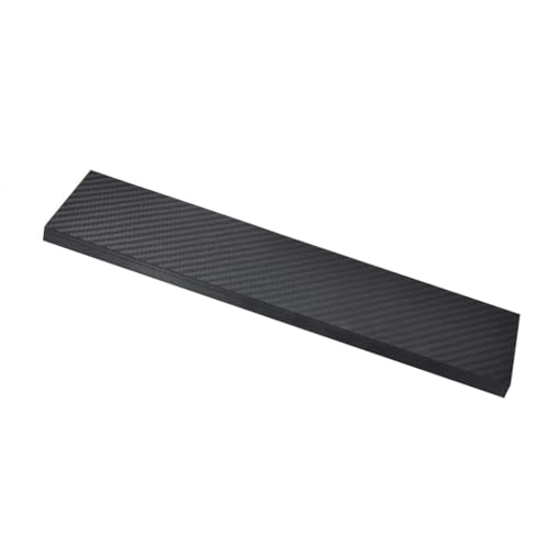 Kohlefaserplatte* Köperbindungs-Kohlefaserplatte/-blatt, 1 Stück 100 mm x 250 mm 3K-Kohlefaserplatten mit hoher Härte, for Luftfahrt-Modellflugzeuge, Kohlefaser-Plattenplatte, Kohlefaser-Modellmateria von ADFVGG