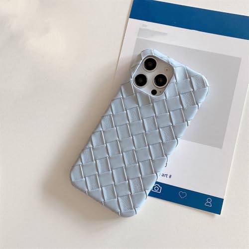 ADKOT Luxuriöse Handyhülle mit gewebtem Muster in Bonbonfarben für iPhone 16 15 14 13 12 11 Pro Max Plus X XsMax, Leder-Hautgefühl, vollständige Abdeckung, blau, für iPhone 7 8 Plus ADKOT Luxuriöse Handyhülle mit gewebtem Muster in Bonbonfarben für iPhone 16 15 14 13 12 11 Pro Max Plus X XsMax, Leder-Hautgefühl, vollständige Abdeckung, blau, für iPhone 7 8 Plus von ADKOT