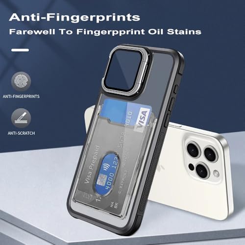 ADKOT Luxuriöse transparente Kartensteckplatz-Tasche, Handyhülle für iPhone 16 15 14 13 12 11 Pro Max Plus mit Halter, Linsenschutz, Rückabdeckung, grün, für iPhone 13 ProMax ADKOT Luxuriöse transparente Kartensteckplatz-Tasche, Handyhülle für iPhone 16 15 14 13 12 11 Pro Max Plus mit Halter, Linsenschutz, Rückabdeckung, grün, für iPhone 13 ProMax von ADKOT