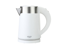 ADLER AD 1372w elektrischer Wasserkocher weiß von ADLER