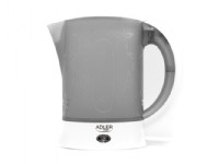 Adler AD 1268, 0,6 l, 600 W, Grau, Kunststoff, Wasserstandsanzeige Adler AD 1268, 0,6 l, 600 W, Grau, Kunststoff, Wasserstandsanzeige von ADLER