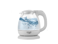 Adler AD 1283G, 1 l, 900 W, Grau, Glas, Wasserstandsanzeige Adler AD 1283G, 1 l, 900 W, Grau, Glas, Wasserstandsanzeige von ADLER