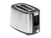 Adler AD 3214, 2 Scheibe(n), Silber, Edelstahl, Niveau, Drehregler, 900 W, 220 - 240 V von ADLER