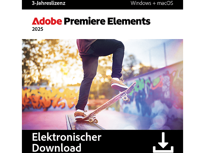 PREMIERE ELEMENTS 2025 3Y - [PC/MAC] von ADOBE