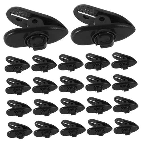 ADOCARN 100 Stück Kopfhörerkabel Clip, Headset Clips, Ohrhörer Clip, Draht Clip Für Ohrhörerkabel, Kopfhörer Aufsatz, Kopfhörer Zubehör, Aufsatz, Headset Draht Clip Für Ohrhörerkabel von ADOCARN
