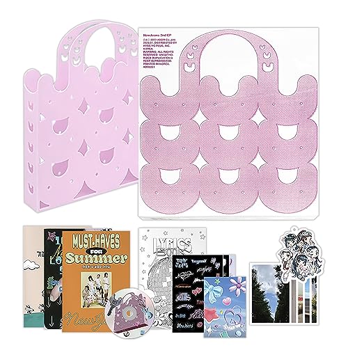NewJeans - 2nd EP [Get Up] (Bunny Beach Bag ver. - NEWJEANS Ver.) Bag + Outbox + Inner Box + Photobook (A+B+C) + Lyric Book + Photocards + Stickers + CD + Postcards + Bookmark + 1 PVC Card von ADOR Ent.