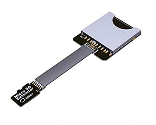ADT-LInk MicroSD-TF-Verlängerungskabel, Micro-SD-Extender, Express-Verlängerungskabel, Verbindungskabel, TF-Kartenleser, Adapter für SDHC, SDXC, UHS-I, stabil, keine FPC-Karte, Lesestleitung bis zu von ADT-Link