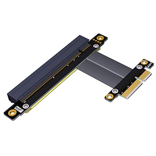 ADT-Link PCI Express PCIe 3.0x4 zu x16 Verlängerung 32G/BPS PCI-E 4X 16x GTX1080Ti SSD Grafik RAID Extender Kabel Konversionskabel von ADT-Link