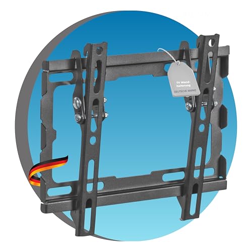 ADVANconnect TV Wandhalterung, Fernsehhalterung max. VESA 200x200 mm, max 45kg, neigbare Universal Halterung für 23-43 Zoll Flach & Curved Ferseher, Schwarz ADVANconnect TV Wandhalterung, Fernsehhalterung max. VESA 200x200 mm, max 45kg, neigbare Universal Halterung für 23-43 Zoll Flach & Curved Ferseher, Schwarz von ADVANconnect