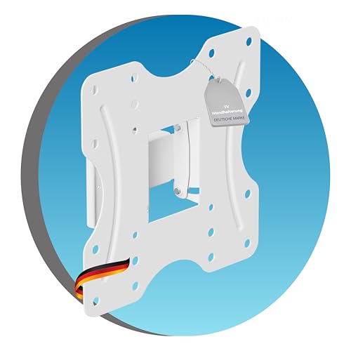 ADVANconnect TV Wandhalterung, neigbare schwenkbare Universal Halterung, max. VESA 200x200 mm, für 23-42 Zoll Flach & Curved Monitor, Ferseher, Bildschirm bis 30kg, weiß ADVANconnect TV Wandhalterung, neigbare schwenkbare Universal Halterung, max. VESA 200x200 mm, für 23-42 Zoll Flach & Curved Monitor, Ferseher, Bildschirm bis 30kg, weiß von ADVANconnect