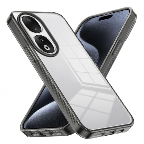 Telefonmode Kristallklare, kompatibel mit Honor 90 Hülle, kompatibel mit Honor 90 Hartacryl-PC, ultradünne schützende Rückseitenabdeckung, kratzfeste, stoßdämpfende Abdeckung Handyhülle(Black) Telefonmode Kristallklare, kompatibel mit Honor 90 Hülle, kompatibel mit Honor 90 Hartacryl-PC, ultradünne schützende Rückseitenabdeckung, kratzfeste, stoßdämpfende Abdeckung Handyhülle(Black) von ADVDJBV