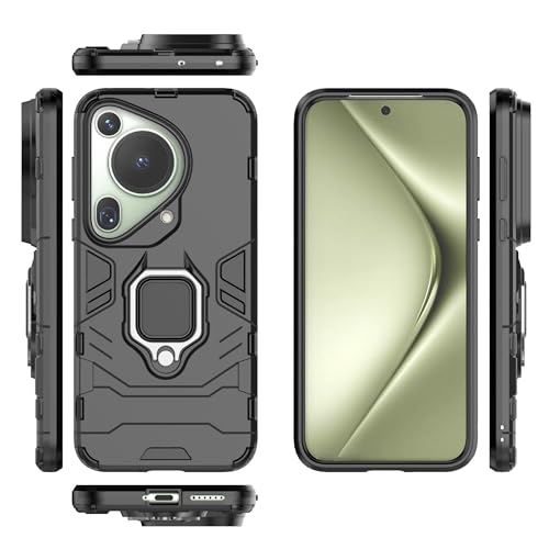 ADVDJBV Phone Fashion Schutzhülle für Huawei Pura 70 Ultra, schlanke Hülle, Ständer, PC und TPU, mit Halterung, Schwarz ADVDJBV Phone Fashion Schutzhülle für Huawei Pura 70 Ultra, schlanke Hülle, Ständer, PC und TPU, mit Halterung, Schwarz von ADVDJBV
