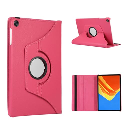 Tablet-Hülle Kompatibel mit Huawei Matepad SE 10,4 Zoll/C5E 10,4 Zoll Tablet-Hülle, Multi-Winkel-Ständer, PU-Leder, Rückseite, stoßfeste Hülle, schlanke Schutzhülle, Smart Cover Tablet-Startseite(Rose von ADVDJBV