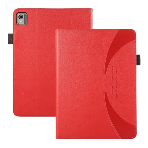 Tablet-Hülle Flip-Book-Cover kompatibel mit Nokia T21 Hülle 10,4 Zoll 2022 Tablet-Hülle, ultradünne, leichte PU-Leder-Schutzhülle, kratzfest, magnetische Stoßstange, Flip-Cover mit Klapp-Standfunktion von ADVDJBV