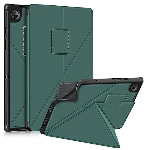 Tablet Cover Für Samsung Galaxy Tab A8 2021 SM-X200, Slim PC Stand Hard Back Case Schutzhülle Smart Cover, viele Blickwinkel Folio Case Cover Automatik Sleep/ von ADVDJBV
