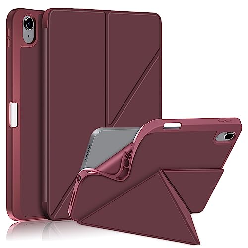 Tablet Cover Für iPad 10. Generation 10.9" 2022 Tablet Tasche , Slim PC Stand Hard Back Case Schutzhülle Smart Cover, viele Blickwinkel Folio Case Cover von ADVDJBV