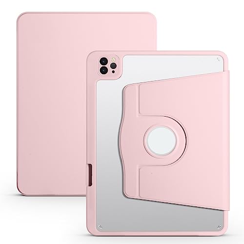 Tablet-Hülle Klare Rückseite, kompatibel mit iPad Air5/Air4 10.9 2020 Hülle, Compatible with iPad Pro 11 2022/2021/2020/2018 Hülle, 360 Grad drehbarer Ständer, Folio Flip Smart Tablet Cover, automatis von ADVDJBV