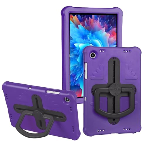 Tablet-Hülle Tablet-Hülle kompatibel mit Samsung Galaxy Tab A9 Plus Hülle SM-X210/SM-216/SM-X218 11 Zoll, robuste robuste Hülle mit 360 drehbarem Ständer/Hand- und Schultergurt-Abdeckung Tablet-Starts von ADVDJBV