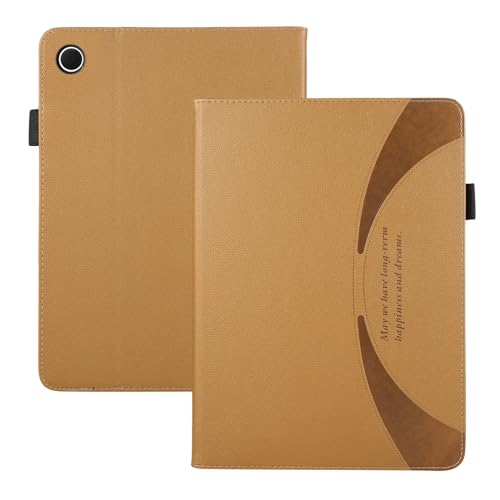 Tablet-Hülle Flip-Book-Cover kompatibel mit Lenovo Tab M10 Plus (3. Generation) 10,6 Zoll Tablet-Hülle, ultradünne, leichte PU-Leder-Schutzhülle, kratzfest, magnetische Stoßstange, Flip-Cover mit Klap von ADVDJBV