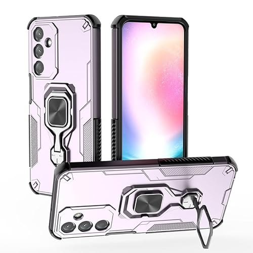 Telefonmode Fallschutzhülle, kompatibel mit Samsung Galaxy A25 5G 6,5 Zoll, Hülle mit integriertem Ringständer, stoßfester, schlanker Schale mit weichen Kanten, rutschfester und sturzsicherer Schutzhü Telefonmode Fallschutzhülle, kompatibel mit Samsung Galaxy A25 5G 6,5 Zoll, Hülle mit integriertem Ringständer, stoßfester, schlanker Schale mit weichen Kanten, rutschfester und sturzsicherer Schutzhü von ADVDJBV