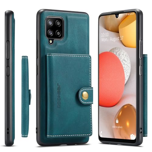 Telefonmode Kompatibel mit Samsung Galaxy A42 5GCase Wallet mit Kreditkartenhalter, magnetische 2-in-1 abnehmbare Hülle, Kickstand Wallet Case Stoßfeste Abdeckung Compatible with Samsung Galaxy A42 5G Telefonmode Kompatibel mit Samsung Galaxy A42 5GCase Wallet mit Kreditkartenhalter, magnetische 2-in-1 abnehmbare Hülle, Kickstand Wallet Case Stoßfeste Abdeckung Compatible with Samsung Galaxy A42 5G von ADVDJBV