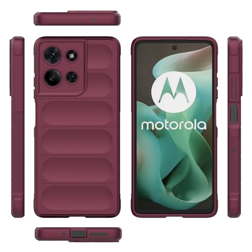 Telefonzubehör Compatible With Motorola Moto G75 5G(Foreign Version) Phone Case Silicone Case Slim Case Full Body Protection Shock Resistant Scratch Resistant Soft Inner Fiber Flocking Case Compatible von ADVDJBV