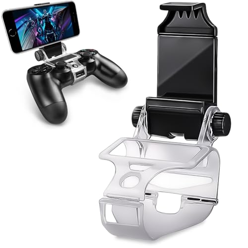 ADZ Handy-Halterung für PS4-Controller, Smart-Clip für PS4 Slim und PS4 Pro Controller, perfekt für PS4 Remote Play ADZ Handy-Halterung für PS4-Controller, Smart-Clip für PS4 Slim und PS4 Pro Controller, perfekt für PS4 Remote Play von ADZ
