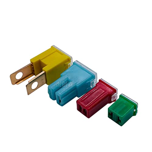 1 Stück Auto Sicherungskasten Quadratischer Sicherungsstift Sicherung 20A 30A 40A 50A 60A 80A 100A Auto-Inline-Sicherungskasten JIZTGEDM (Color : Extrapolate, Size : 40A) von ADovz