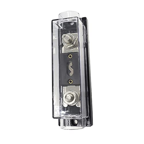 Auto Audio Sicherung Power Halter 100A 150A 200A 250A 300A Stereo 48V Sicherung Halter Power Verteilung Block Sicherungskasten auto Sicherung JIZTGEDM (Color : 200a) von ADovz