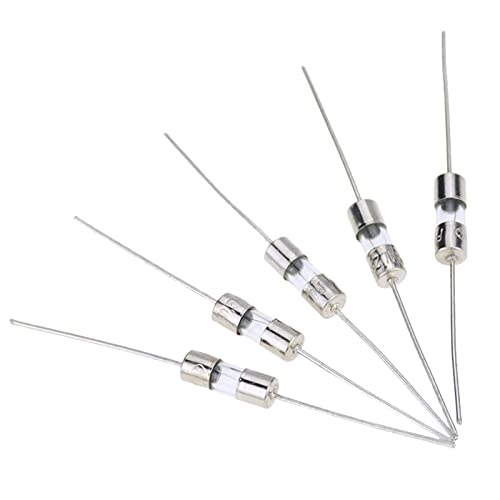 Fuses 10 Teile/los Glasrohrsicherung Fast Break mit Pin 3x10mm 0,5A 1A 2A 3A 5A 10A 250V 3 * 10MM Stromsicherungen Sicherungen JIZTGEDM (Size : 0.5A) von ADovz