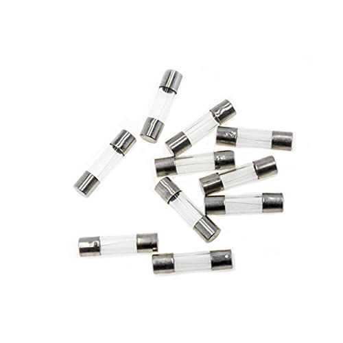 Sicherungen, 5 x 20 mm, 250 V, schnelle Schnellsicherungen, 0,1 A, 0,2 A, 0,5 A, 0,8 A, 1 A, 2 A, 2,5 A, 3 A, 4 A, 5 A, 6,3 A, 7 A, 8 A, 10 A, 12 A, 15 A, 20 A, 30 A, Glasrohrsicherungen JIZTGEDM (Co von ADovz