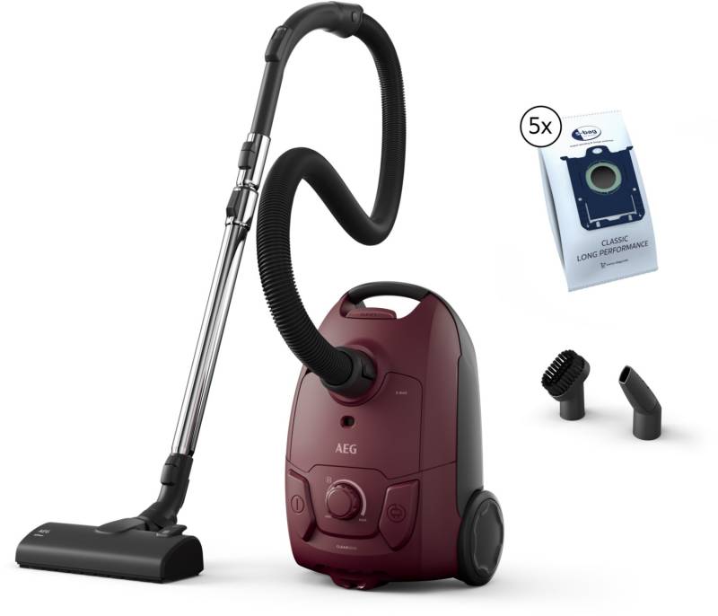 AB51C1DR5B Bodenstaubsauger dark red von AEG