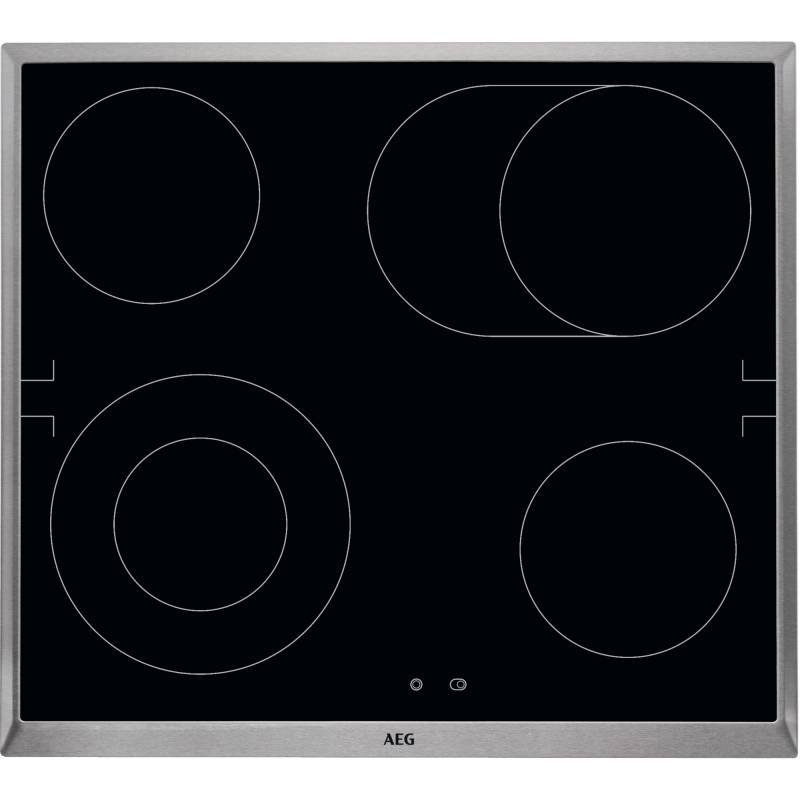 AEG 3000 Radiant Hob / Herdgebundenes Glaskeramikkochfeld / 60 cm HE604062XB von AEG