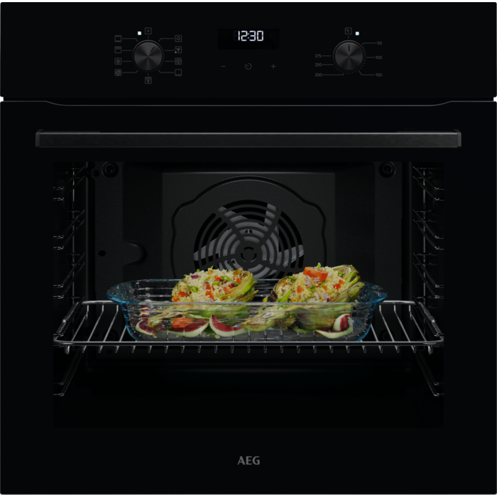 AEG 5000 SurroundCook® / Einbaubackofen / Aqua-Reinigungsfunktion TU5AB20WSK von AEG