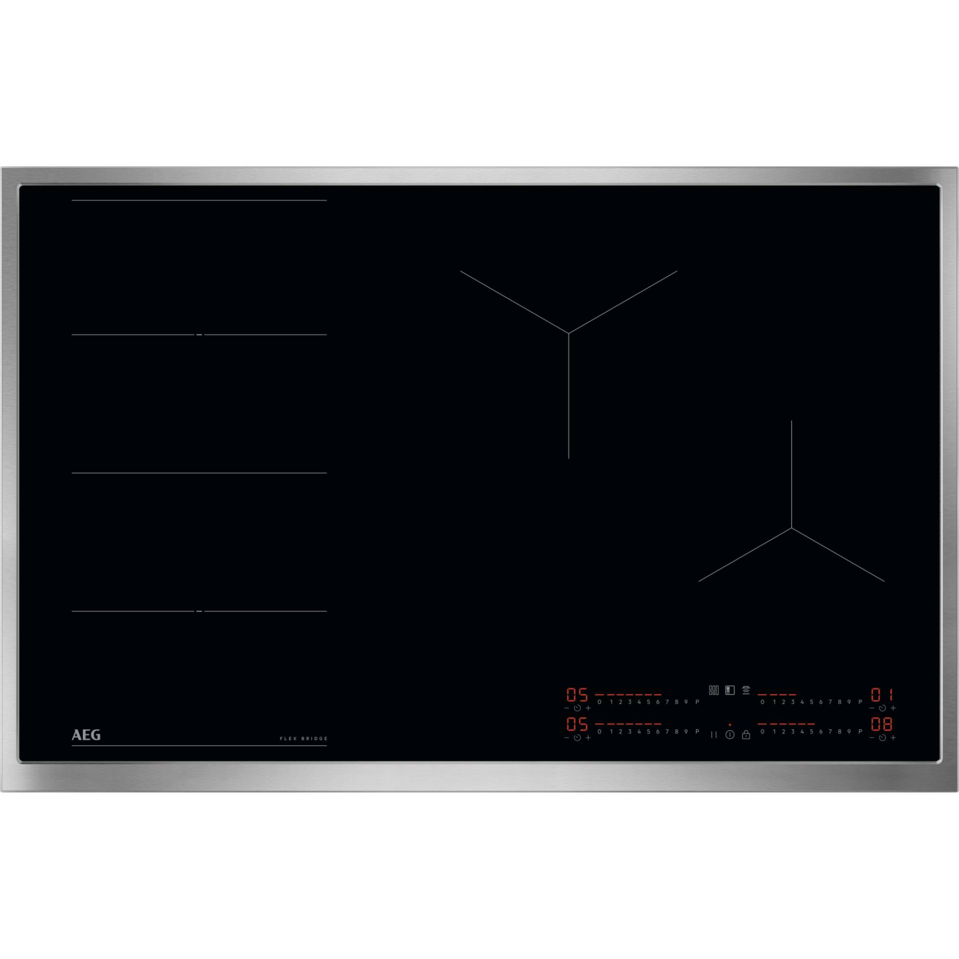 AEG 6000 Flex / Autarkes Induktionskochfeld / Hob²Hood 83 cm TI84IF0FRB AEG 6000 Flex / Autarkes Induktionskochfeld / Hob²Hood 83 cm TI84IF0FRB von AEG