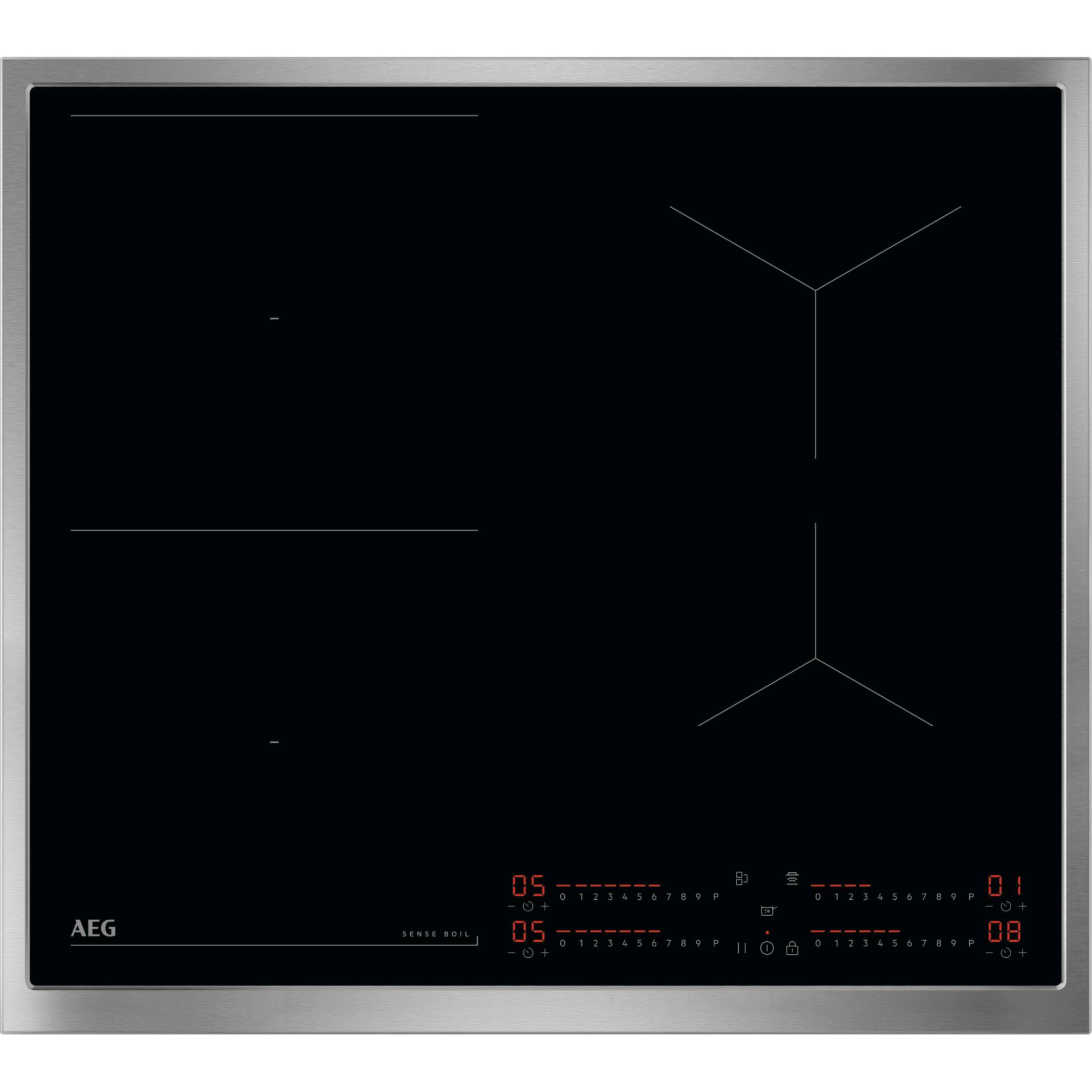 AEG 7000 Sense / Autarkes Induktionskochfeld / 60 cm TI64IB1FXB AEG 7000 Sense / Autarkes Induktionskochfeld / 60 cm TI64IB1FXB von AEG