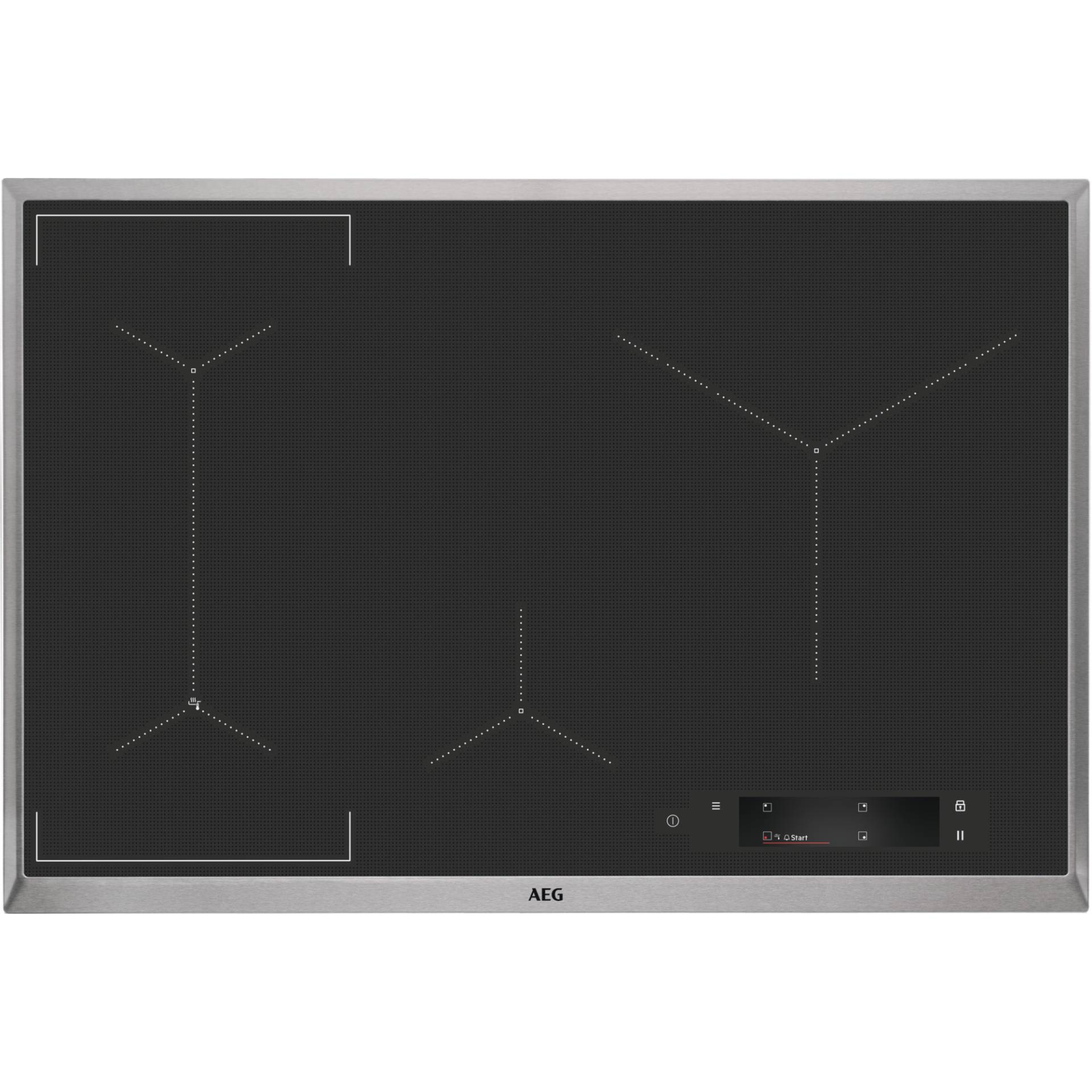 AEG 7000 Sense / Autarkes Induktionskochfeld / 80 cm IAE84845XB AEG 7000 Sense / Autarkes Induktionskochfeld / 80 cm IAE84845XB von AEG