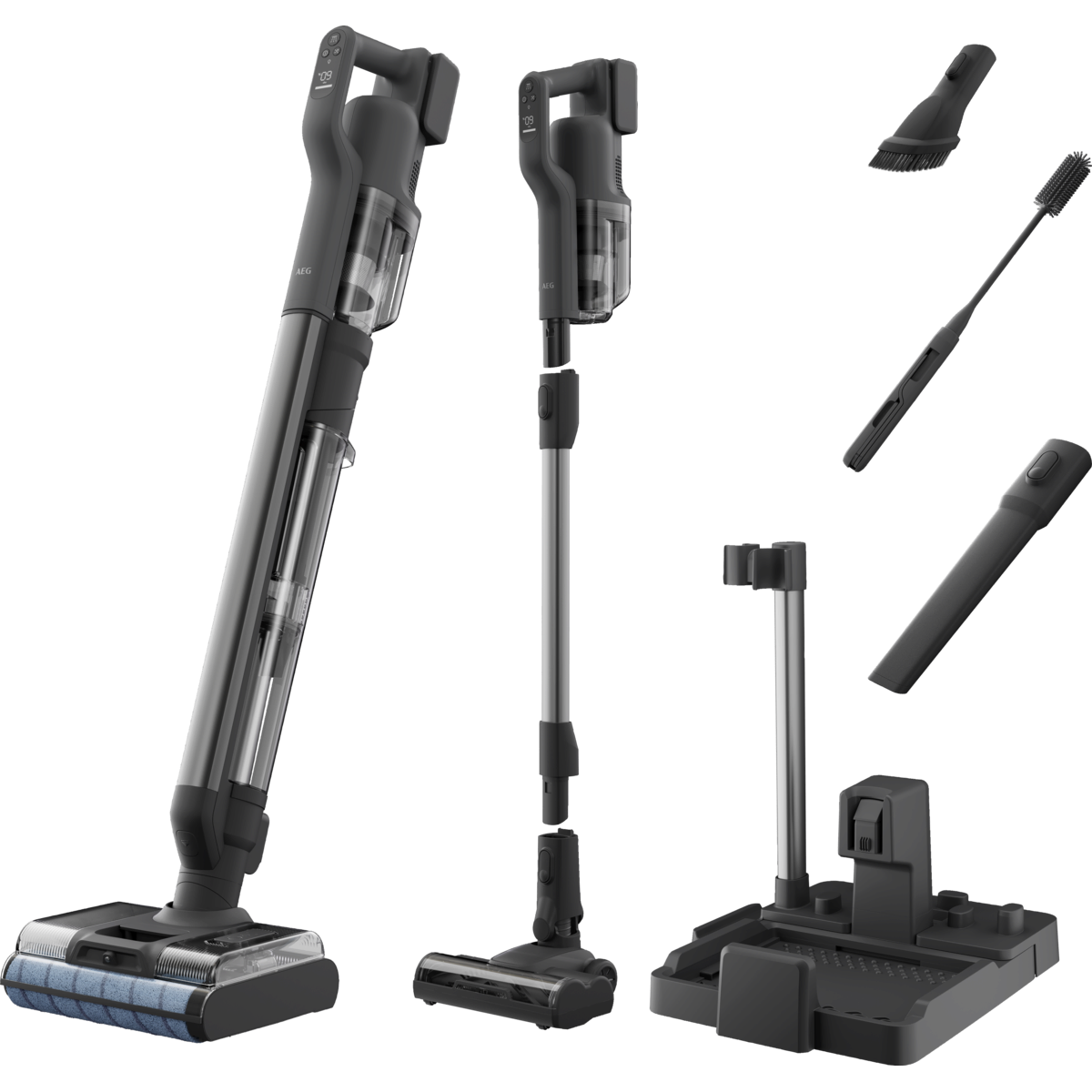 AEG 8000 3-in1 Wet&Dry Akku-Staubsauger / Farbe: Dark Grey AW82U2DG AEG 8000 3-in1 Wet&Dry Akku-Staubsauger / Farbe: Dark Grey AW82U2DG von AEG