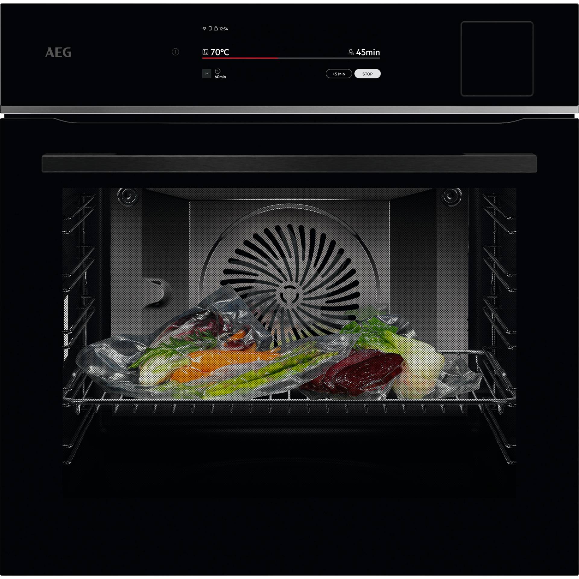 AEG 9000 Pro Assist with SteamPro Einbaubackofen / WLAN-fähig / Dampfreinigung / Schwarz TP9SB83ZAB AEG 9000 Pro Assist with SteamPro Einbaubackofen / WLAN-fähig / Dampfreinigung / Schwarz TP9SB83ZAB von AEG