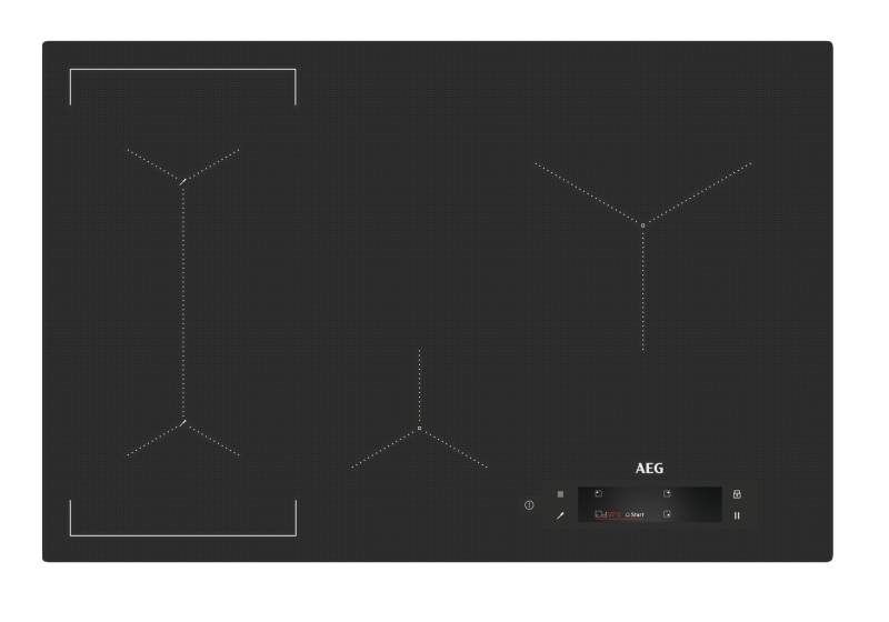 AEG 9000 SensePro / Autarkes Induktionskochfeld / 80 cm IAE84881IB von AEG