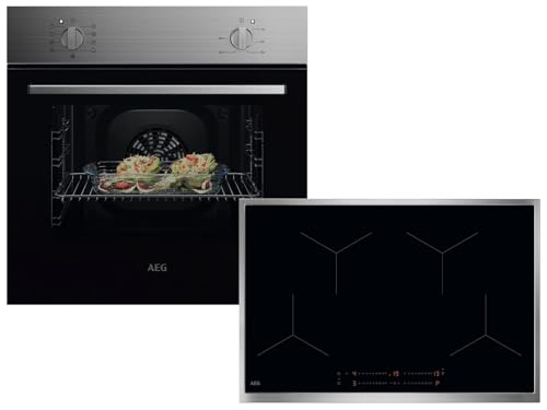 AEG AB07B Set Backofen NBU5A10CM + Induktionskochfeld OIO84A00XB AEG AB07B Set Backofen NBU5A10CM + Induktionskochfeld OIO84A00XB von AEG