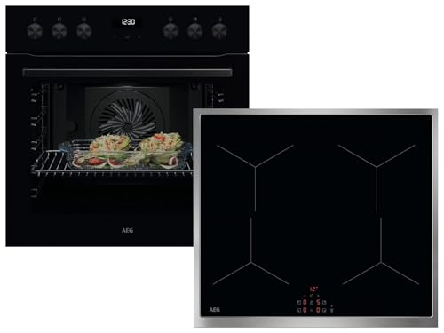 AEG AH43B Set Einbauherd OU5AE20AK + Induktionskochfeld OIX64A00XB AEG AH43B Set Einbauherd OU5AE20AK + Induktionskochfeld OIX64A00XB von AEG