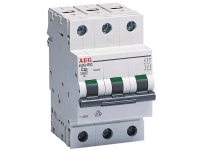 AEG Automatische Sicherungen C 20A, 3-poligC-Merkmale6kA Kurzschlussausschaltvermögen230/400V AC, 54 mm breit von AEG