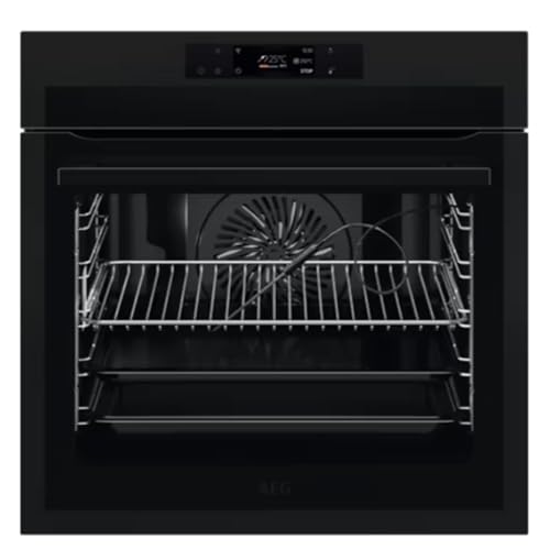 AEG BPE748380T Elektrischer Multifunktionsofen, pyrolytisch, integrierbar, Serie 8000, 16 Funktionen, Thermosonde, TFT-Display, WiFi, 71 l Kapazität, Schwarz, Klasse A++ AEG BPE748380T Elektrischer Multifunktionsofen, pyrolytisch, integrierbar, Serie 8000, 16 Funktionen, Thermosonde, TFT-Display, WiFi, 71 l Kapazität, Schwarz, Klasse A++ von AEG