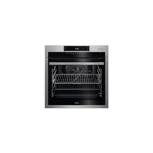 AEG BSE682020M Dampfbackofen / SteamBoost – Multidampfgarer / Dampfreinigung / Kerntemperatursensor / Touch-Bedienung / Grillfunktion / Display mit Uhr / A+ / Edelstahl mit Antifingerprint von AEG