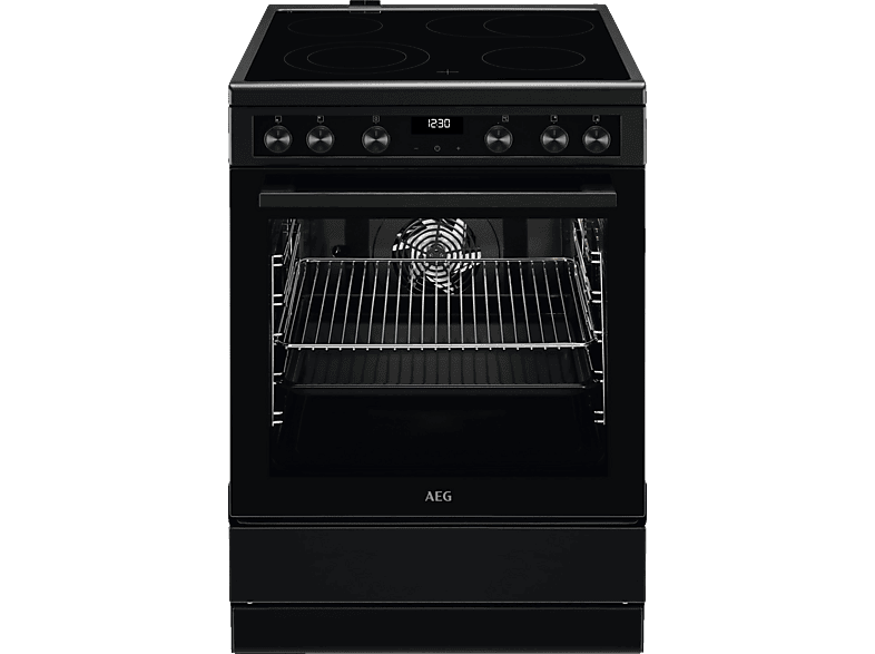 AEG CCB6446BBB Standherd (EEK A, Strahlungsbeheizte Kochzonen, 73 l) von AEG
