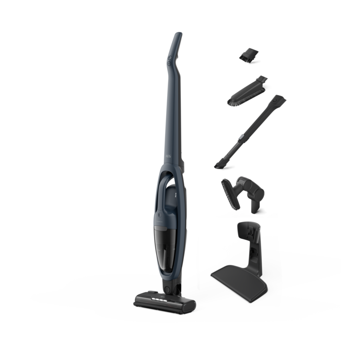 AEG CLEAN 5000 Akku-Staubsauger kabellos / Akku-Laufzeit: bis zu 45 Min. / Farbe: Denim Blue AS52CB18DB AEG CLEAN 5000 Akku-Staubsauger kabellos / Akku-Laufzeit: bis zu 45 Min. / Farbe: Denim Blue AS52CB18DB von AEG