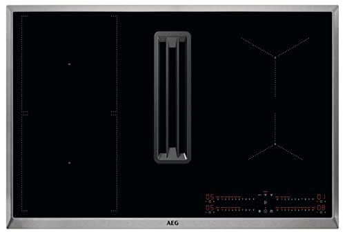 AEG Induktionskochfeld autark 80cm mit Dunstabzug / Made in Germany / 4 Flex-Kochzonen mit Bridge (Kombination 2er Zonen) / Auto-Funktion des Dunstabzugs / Aktivkohlefilter / COLI84COXB AEG Induktionskochfeld autark 80cm mit Dunstabzug / Made in Germany / 4 Flex-Kochzonen mit Bridge (Kombination 2er Zonen) / Auto-Funktion des Dunstabzugs / Aktivkohlefilter / COLI84COXB von AEG